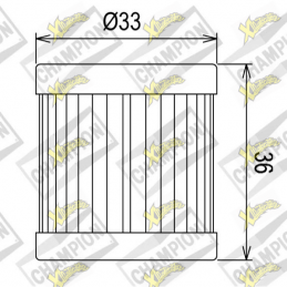 COF081 Liberty 125 oil filter