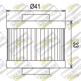 Oil filter COF085 Leonardo125