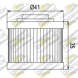 COF086 Scarabeo125 oil filter