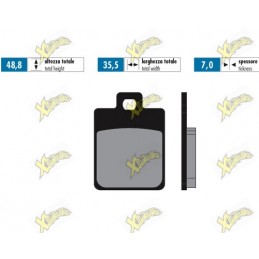 Polini sintered brake pads