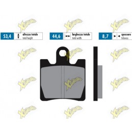 Original Polini brake pads...