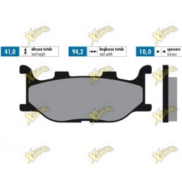 Polini sintered brake pads...