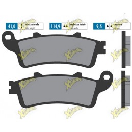 Sintered brake pads for...