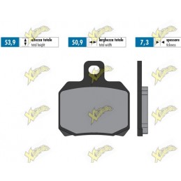 Polini sintered brake pads...