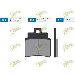 Polini original brake pads...