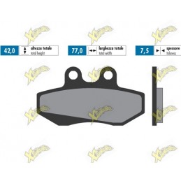 Polini original brake pads...