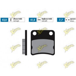 Polini original brake pads...