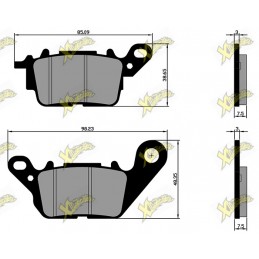 Brake pads Yamaha N Max