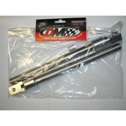 Coppia steli DM d. 22 + fodero ergal Mini GP / Stainless fork legs d.22+c.n.c.sheath