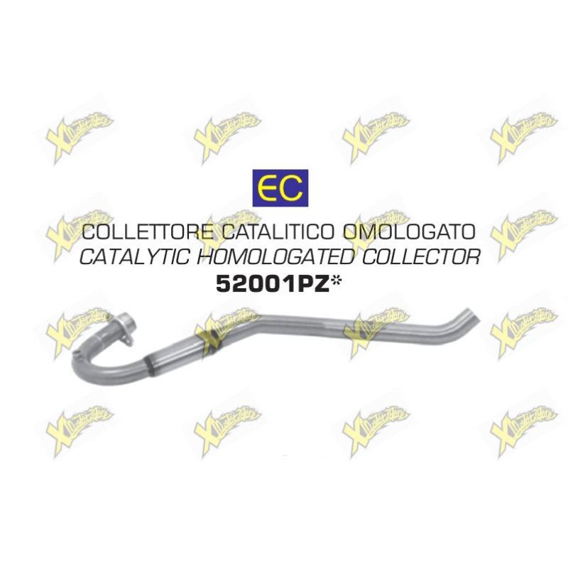 Approved catalytic collector Aprilia RX Sx Arrow 52001PZ