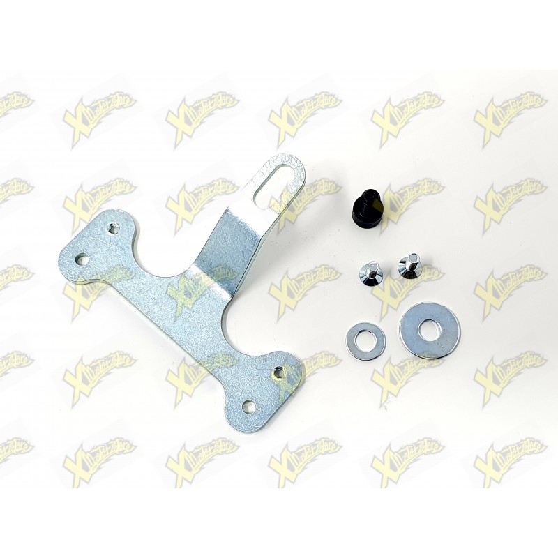 Polini silencer support bracket and tail