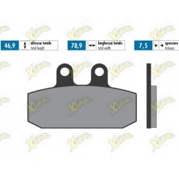 Polini sintered brake pads