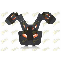 Protezioni motocross bambino Acerbis gravity level 2 arancio 0024500.010