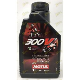 Motul oil 300V factory line...