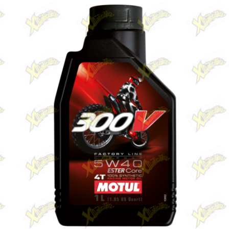 Motul oil 300V Factory line off road 5W-40 4t 104134 (1 liter)