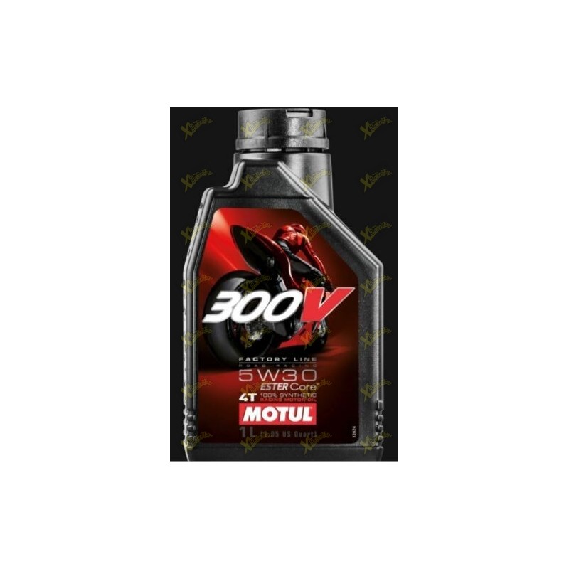 Olio Motul 300V Factory line road racing 5W-30 4t 104108 (1 litro)