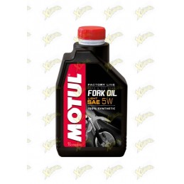 Motul fork oil factory line...