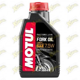 Motul fork oil factory line...