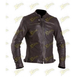 Leather motorcycle jacket...