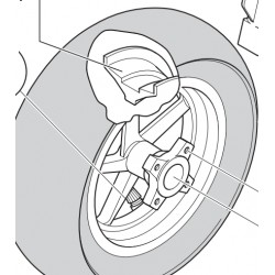 CERCHIO POLINI ANTERIORE 5 RAZZE 6,5" STEEL GP2 - WHEEL POLINI FRONT 5 RACES 6.5 "STEEL GP2 