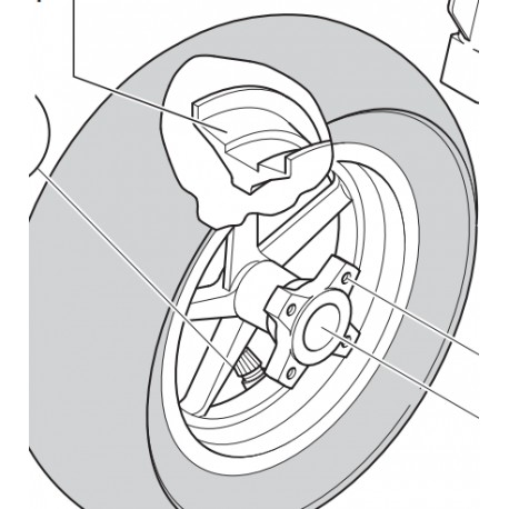 CERCHIO POLINI ANTERIORE 5 RAZZE 6,5" STEEL GP2 - WHEEL POLINI FRONT 5 RACES 6.5 "STEEL GP2 