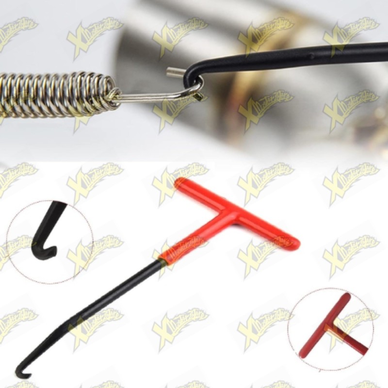 Muffler springs disassembly / assembly tool