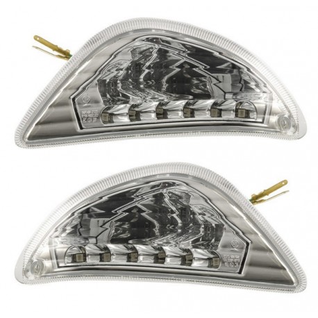 coppia frecce posteriori Vespa LX con led - couple Vespa LX rear indicators with led