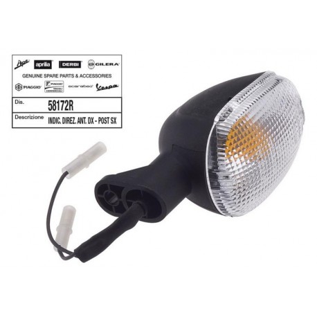 Freccia posteriore sinistra RUNNER VX 125 4T PIAGGIO ORIGINALE - Front left RUNNER VX 125 4T PIAGGIO ORIGINAL Freccia posteriore sinistra RUNNER VX 125 4T PIAGGIO ORIGINALE - Front left RUNNER VX 125 4T PIAGGIO ORIGINAL