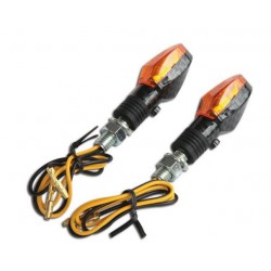 Coppia frecce omologate DEMON CARBON -  A pair of indicators approved DEMON CARBON