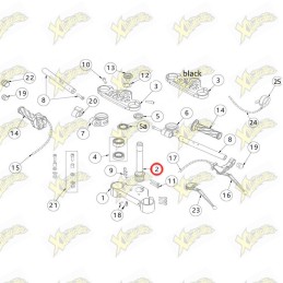 Steering pin Ohvale Gp-0...
