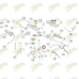 Steering pin Ohvale Gp-0...