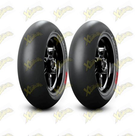 Powerhobby Gomme 1/8 GT Diablo Con Cerchio E Cinghia – Battistrada Slick – Tassello 17mm (4 Pezzi)