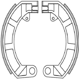 Polini Racing Brake Shoes...