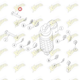 Vite TE Ohvale M10x45 per...