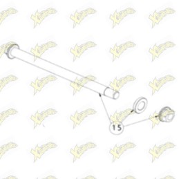 Ohvale Rear wheel pivot C40...