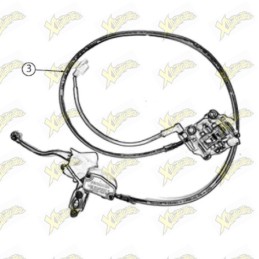 Complete rear brake system...