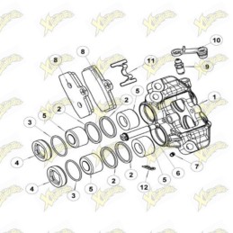 Ohvale Front brake caliper...