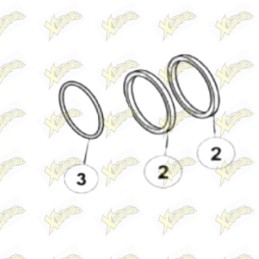 Kit Ohvale Oring pinza...