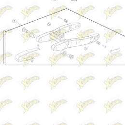 Ohvale Complete swingarm...