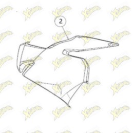 Ohvale Lateral fairing R...