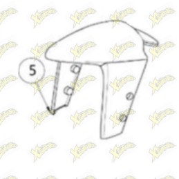 Ohvale Front fender matt...