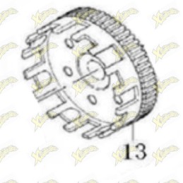 Campana frizione Ohvale 110...