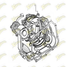 Ohvale Right crankcase...