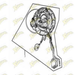 Ohvale Stator assy magneto...