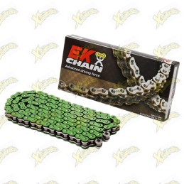 Catena moto verde EK 520...