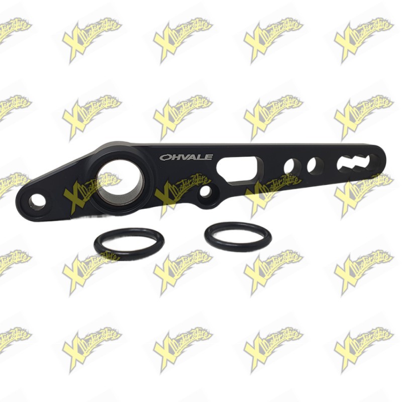 Black rear brake lever Ohvale GP-0 and Gp-2 01.PE.0011.B