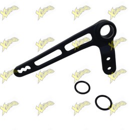 Black gear lever for Ohvale GP-0 and GP-2 01.PE.0016.B