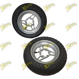 Cerchi minimoto Dm usati con gomme rain