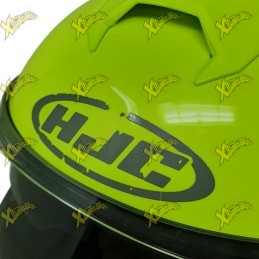 Used HJC i91 Fluorescent Helmet Size L