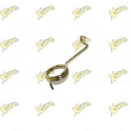 Lever return spring to...